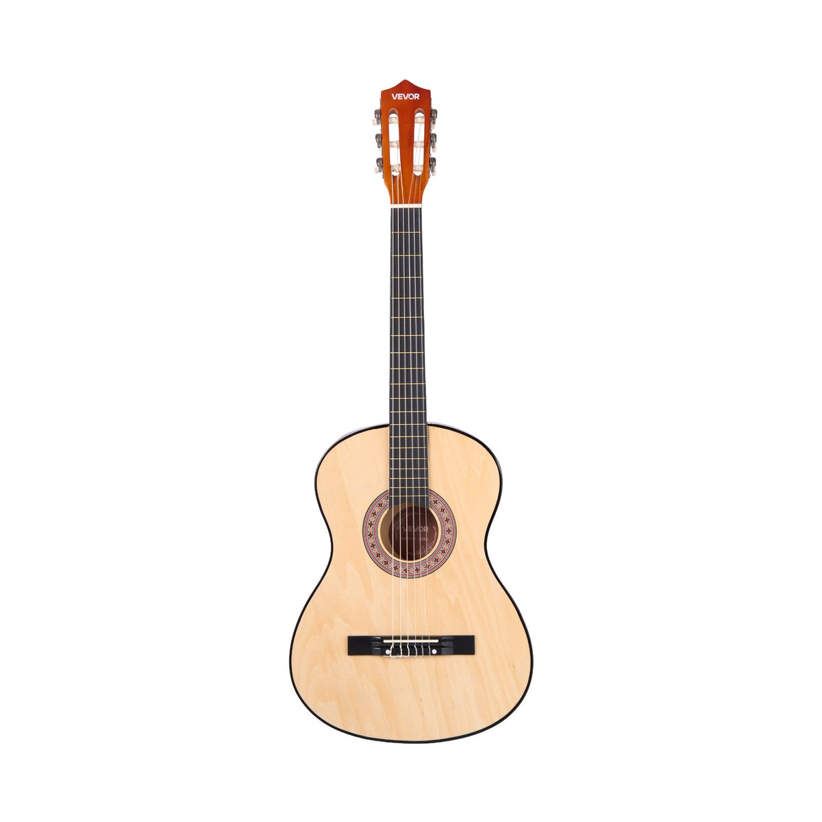 VEVOR GITARA KONCERTOWA 960 MM DREWNIANY ZESTAW STARTOWY NAJLEPSZY DLA