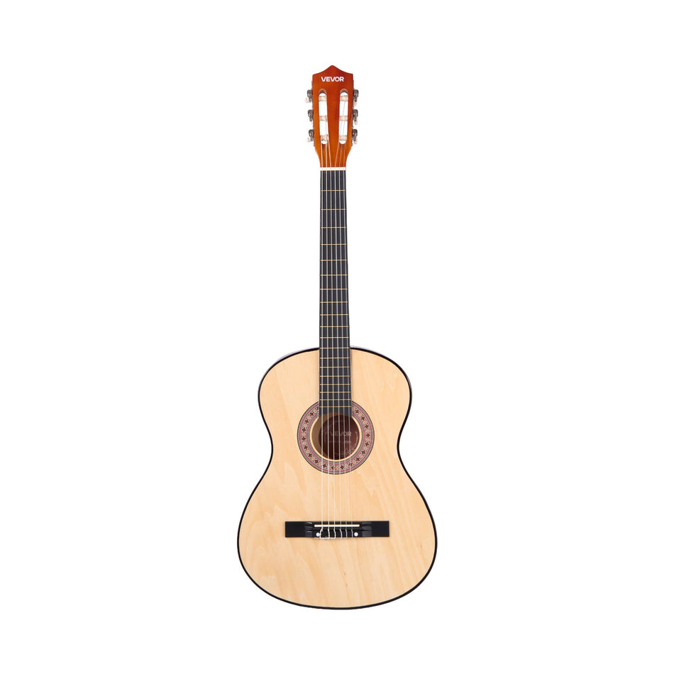 VEVOR GITARA KONCERTOWA 960 MM DREWNIANY ZESTAW STARTOWY NAJLEPSZY DLA
