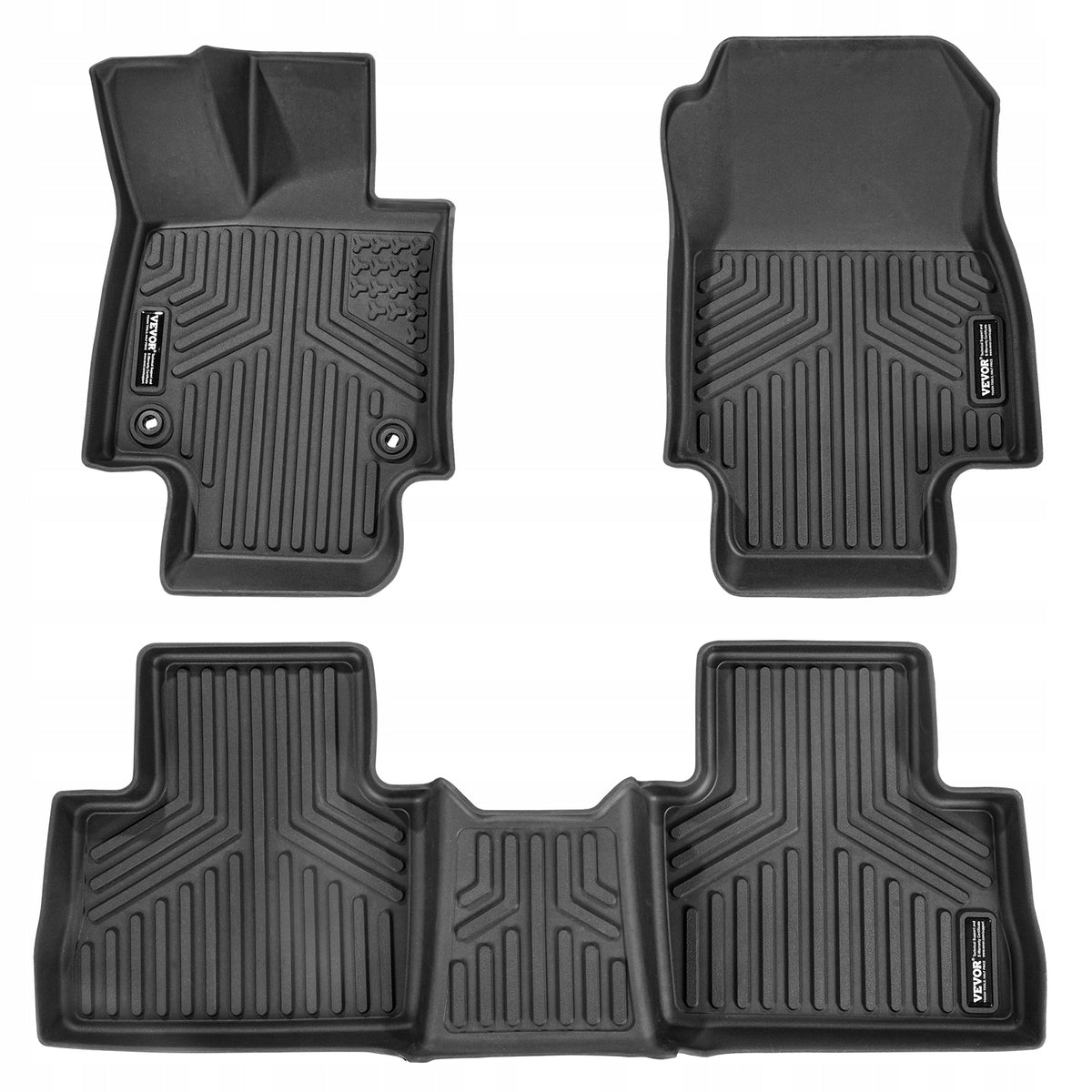 DYWANIKI SAMOCHODOWE VEVOR DO TOYOTY RAV4 2019-2024 PREMIUM TPE 3 EL