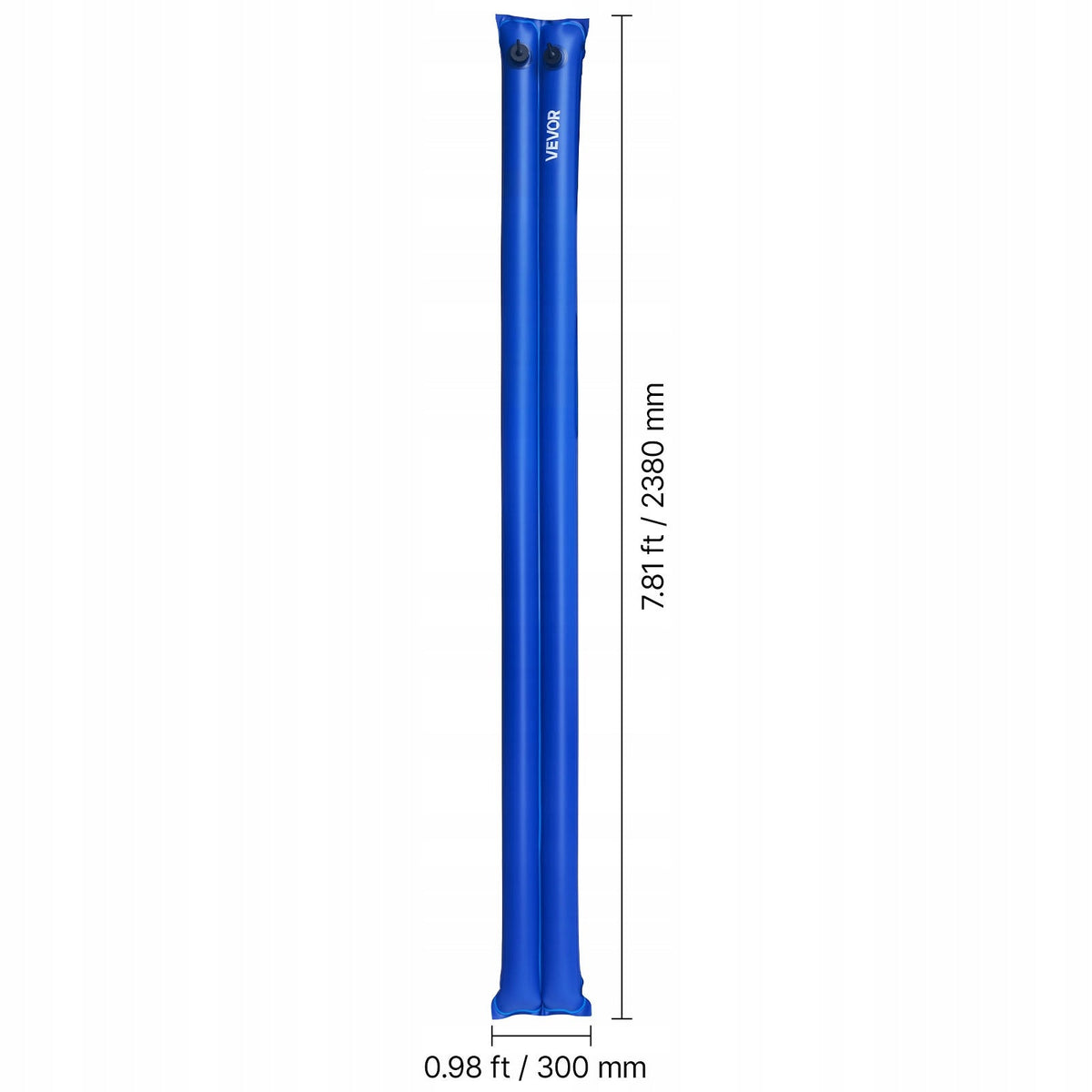 VEVOR WOREK OBCIĄŻENIOWY DO BASENU 12 SZTUK DWUKOMOROWY PVC 238 CM PREMIUM