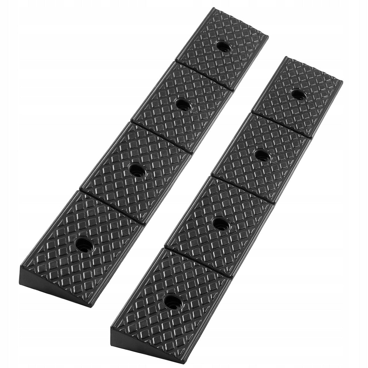VEVOR GUMOWA RAMPA KRAWĘŻNIKOWA 15 TON 2-CALOWA MOCNA RAMPA 2 SZTUKI