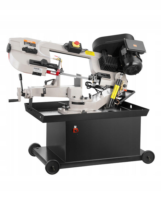 VEVOR POZIOMA PIŁA TAŚMOWA DO METALU 1.1KW 7X8.25CM CIĘCIE PROSTOKĄTNE