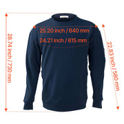 KOSZULA OGNIOODPORNA VEVOR DŁUGI RĘKAW BAWEŁNA 7 OZ MĘSKA GRANATOWA XL