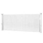 VEVOR ROZKŁADANA BRAMKA DLA DZIECI MOCNA SIATKA 180 CM X 87 CM BIAŁA