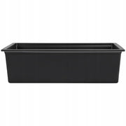 ZLEW KUCHENNY GRANITOWY VEVOR 762X457X230 MM PODBLATOWY CZARNY PREMIUM