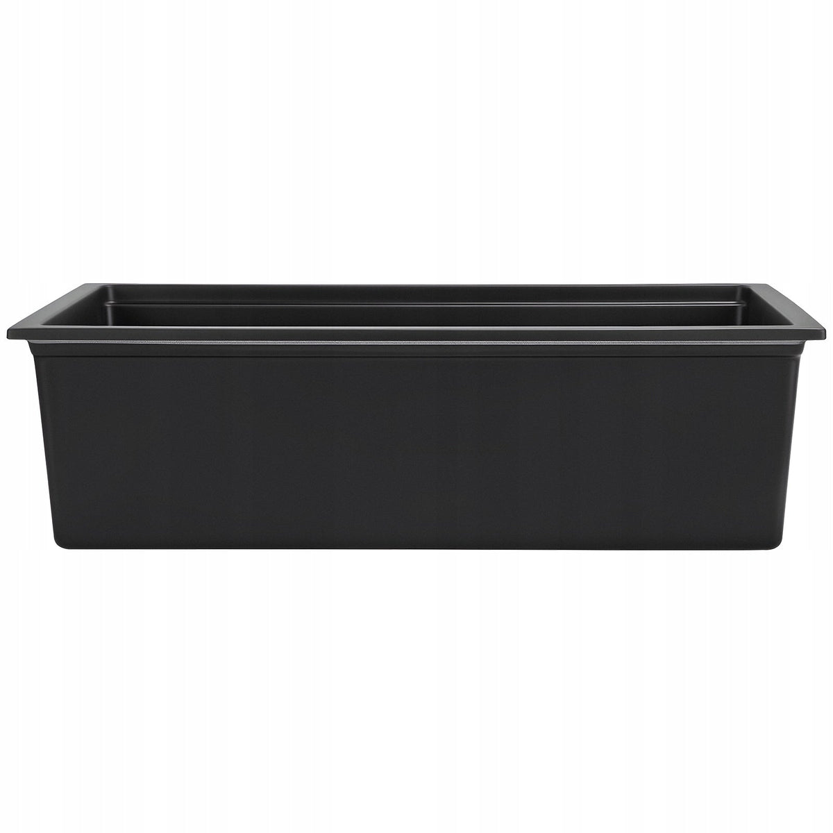 ZLEW KUCHENNY GRANITOWY VEVOR 762X457X230 MM PODBLATOWY CZARNY PREMIUM