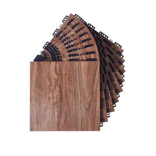 ZESTAW PŁYTEK PODŁOGOWYCH VEVOR 315X315 MM 9-CZĘŚCIOWY MOCNY ŁĄCZONY