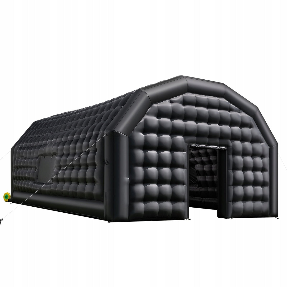 NADMUCHIWANY NAMIOT IMPREZOWY VEVOR 9X6X4M CZARNY 1100W DUŻY I TRWAŁY