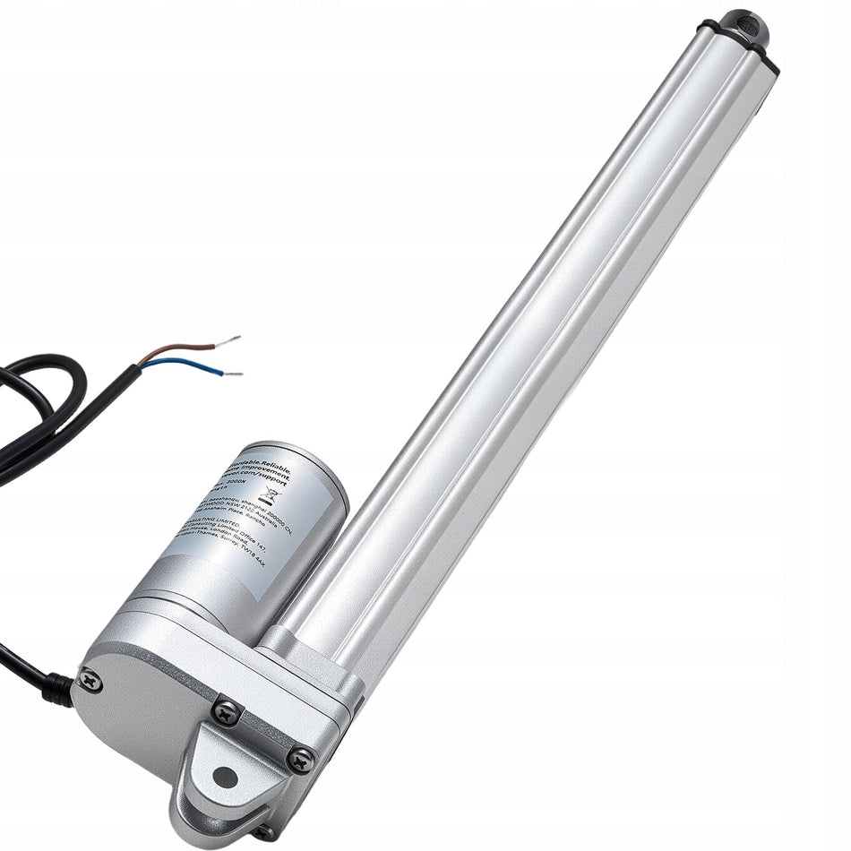 SIŁOWNIK LINIOWY VEVOR 12V 304.8MM IP65 MOCNY 3000N PRECYZYJNY RUCH
