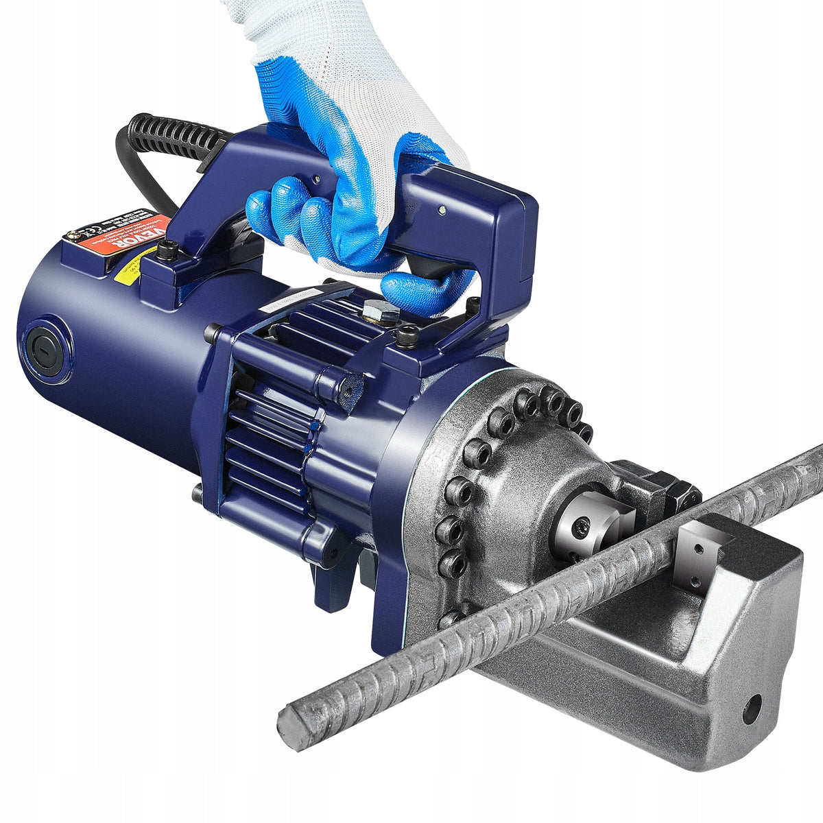 ELEKTRYCZNO-HYDRAULICZNA PRZECINARKA DO PRĘTÓW VEVOR 1700W CIĘCIE 5-25MM