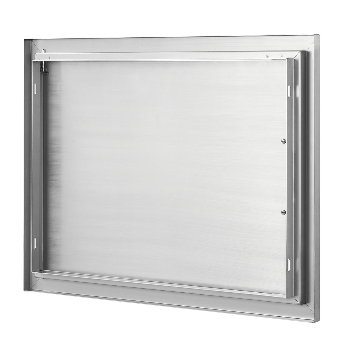 PROFESJONALNE DRZWI DOSTĘPOWE DO GRILLA VEVOR 685X508 MM STAL NIERDZEWNA