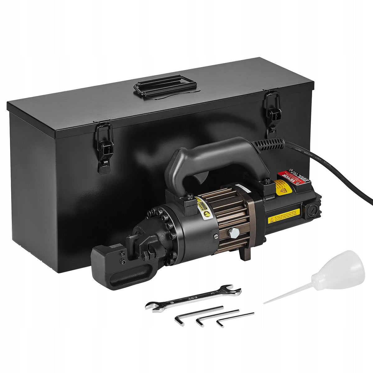 ELEKTRYCZNO-HYDRAULICZNA PRZECINARKA DO PRĘTÓW VEVOR 1000W 4-20MM SOLIDNA