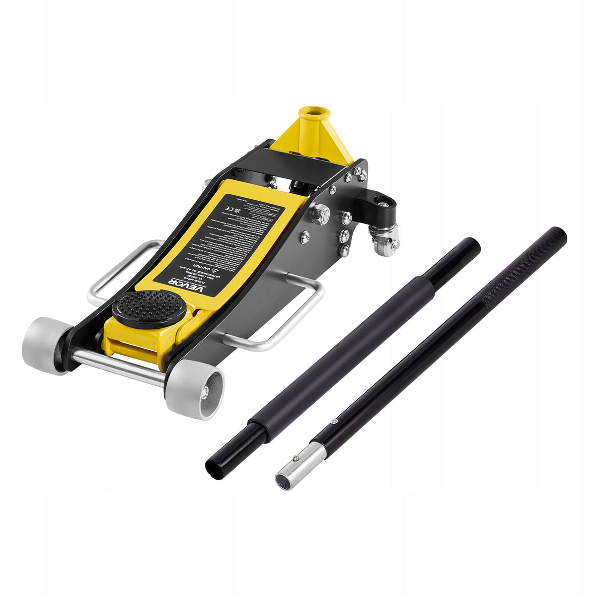 PODNOŚNIK HYDRAULICZNY VEVOR LOW-PROFILE 2.5T KOŁA 360 SZYBKIE PODNOSZENIE
