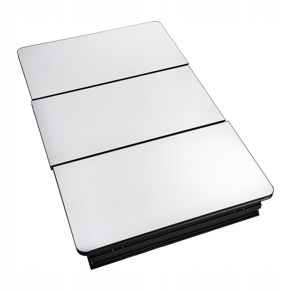 PROFESJONALNA SZAFKA NA LEKI Z LUSTREM VEVOR 1017X135X647 MM 3 DRZWI