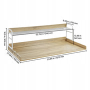 PRALKO-SUSZARKA VEVOR BLAT Z 2-POZIOMOWĄ PÓŁKĄ 1370X700X419 MM SOLIDNY