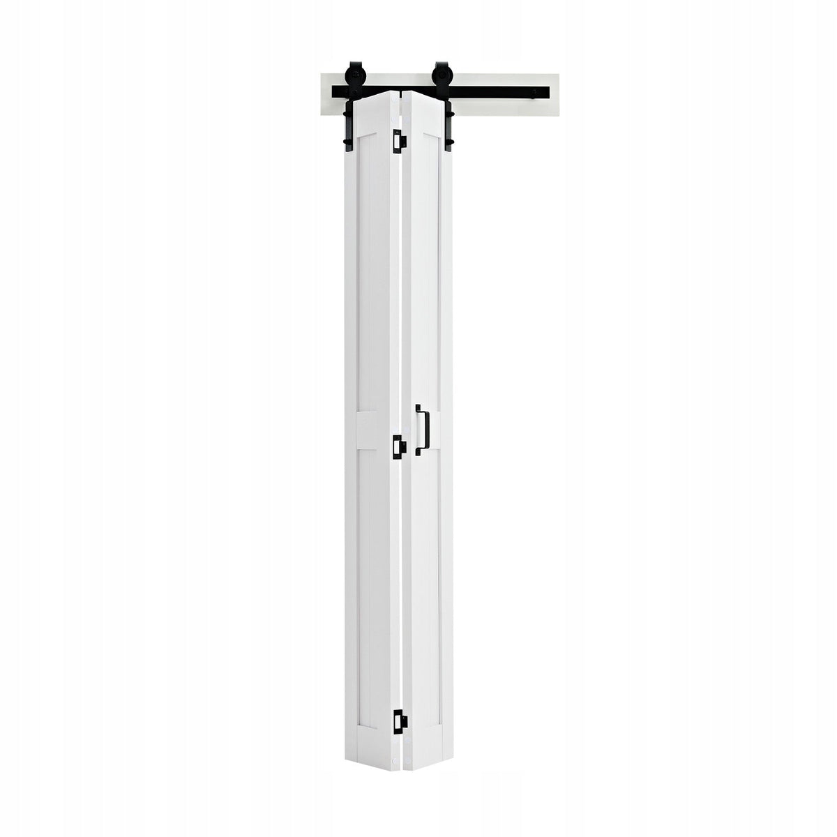 PROFESJONALNE DRZWI PRZESUWNE VEVOR STYLU STODOŁY 609X2134 MM MDF BIAŁE
