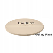 PROFESJONALNY KAMIEŃ DO PIECZENIA PIZZY VEVOR 381X381 MM KORDIERYTOWY