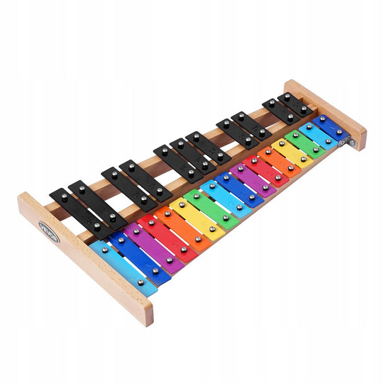 PROFESJONALNY VEVOR GLOCKENSPIEL 27 NUT METALOWY INSTRUMENT PERKUSYJNY