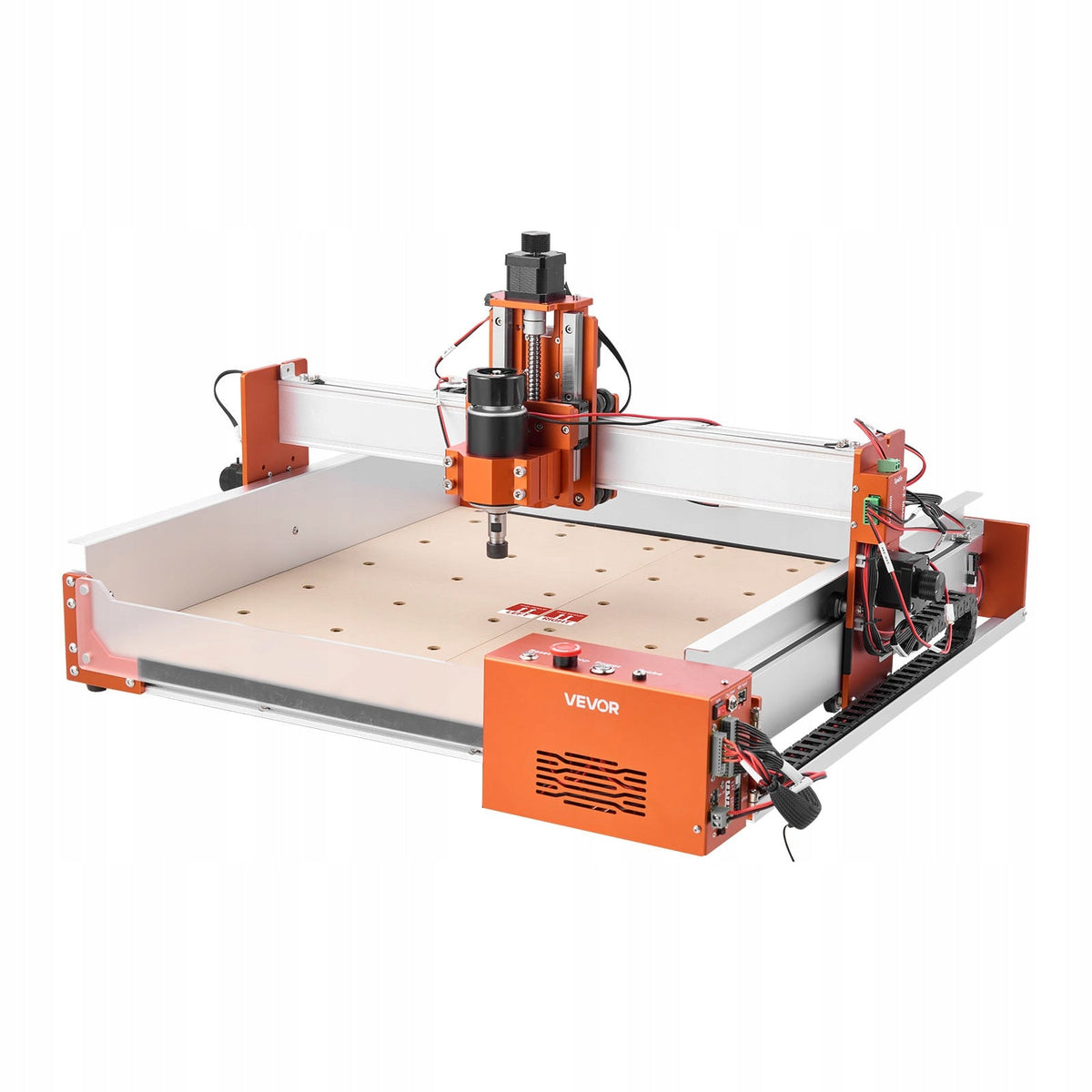 FREZARKA CNC VEVOR 100W WRZECIONO 3-OSIOWA DUŻY OBSZAR 400X400X95MM PREMIUM