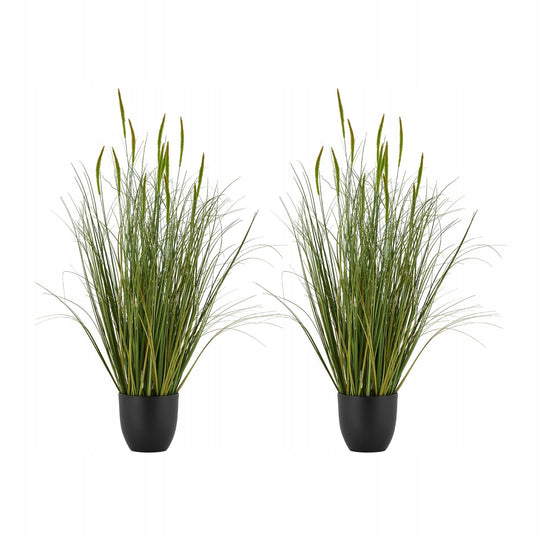 VEVOR SZTUCZNA TRAWA PAŁKA WODNA 2 SZT 89 CM DONICZKA PVC REALISTYCZNA