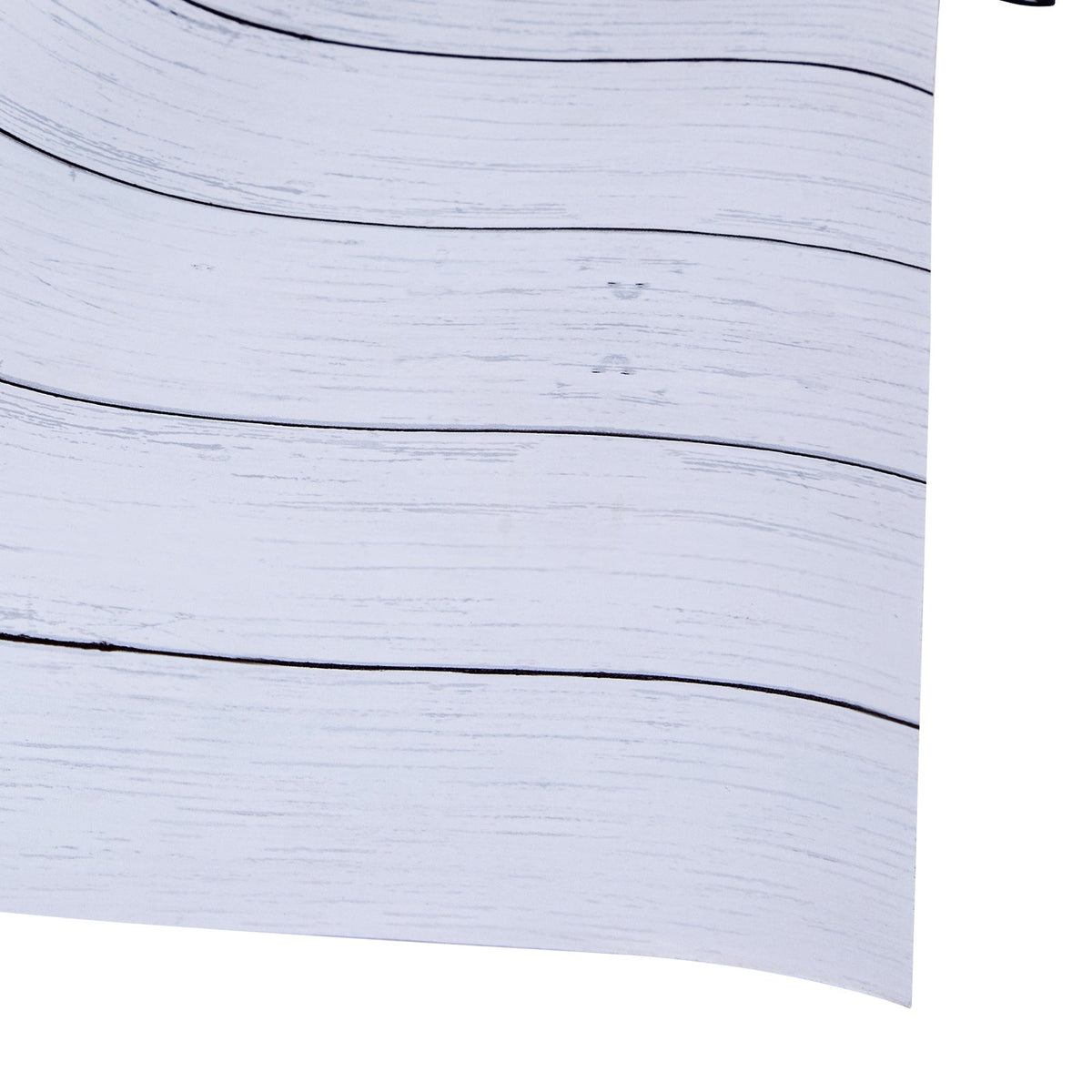 TAPETA SAMOPRZYLEPNA VEVOR 45CM X 15M PVC BIAŁA STRUKTURA DREWNA MOCNA