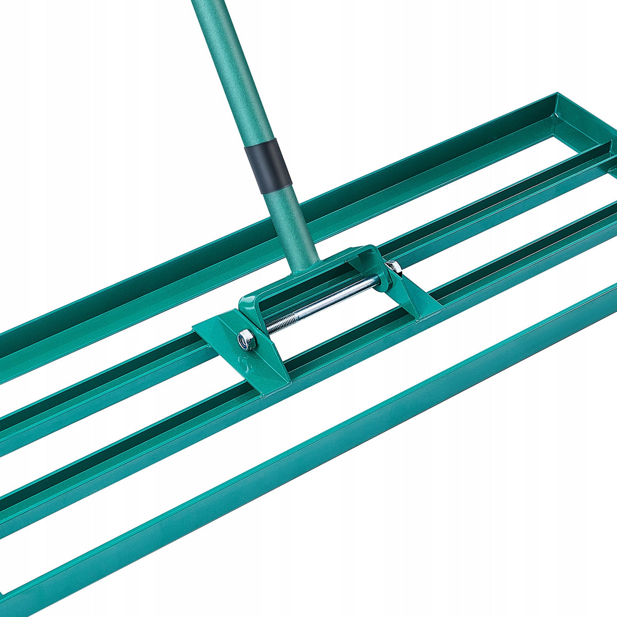 PROFESJONALNE GRABIE DO TRAWY VEVOR 1219X254 MM Z PODSTAWĄ I DŁUGĄ RĄCZKĄ