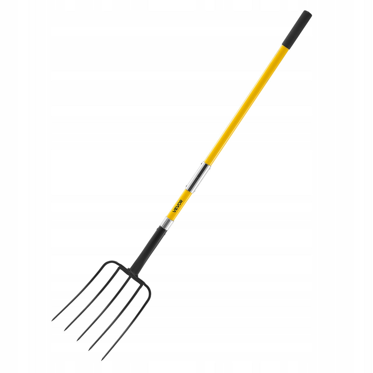 WIDŁY DO OBORNIKA VEVOR 1450 MM 5-ZĘBOWE Z UCHWYTEM Z WŁÓKNA SZKLANEGO