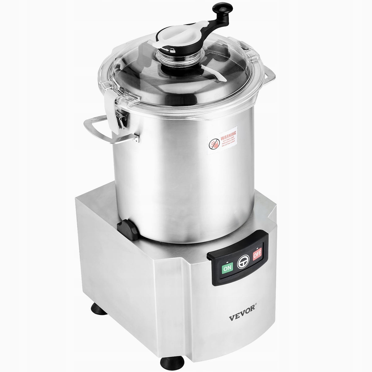 PROFESJONALNY ROBOT KUCHENNY VEVOR 18L 1500W SIEKACZ DO WARZYW STAL