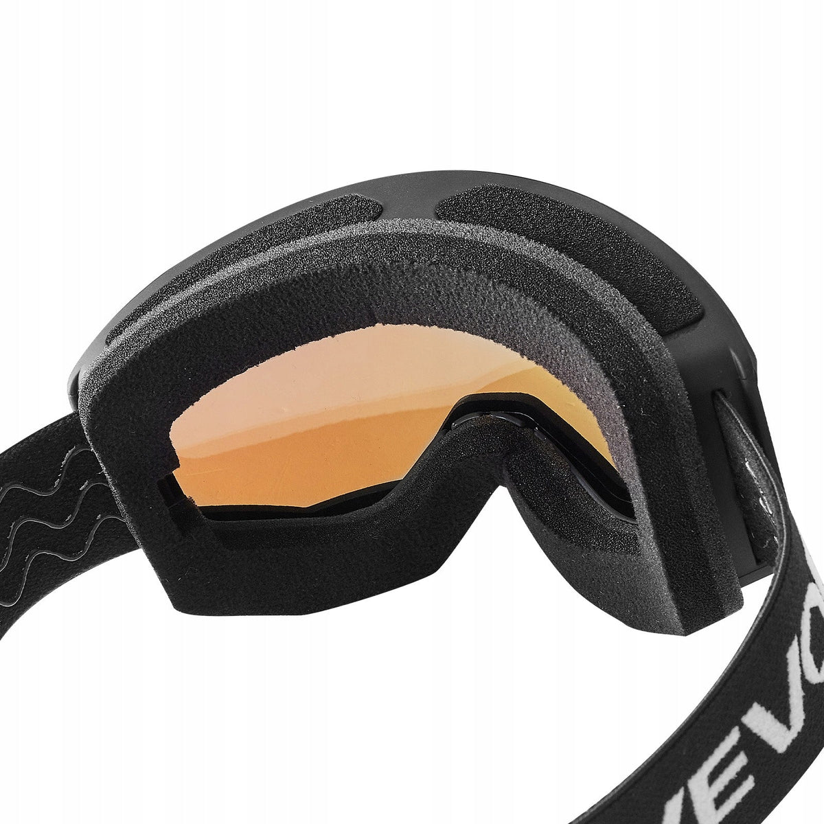 GOGLE NARCIARSKIE VEVOR CYLINDRYCZNE SOCZEWKI ICE BLUE REVO ANTYFOG TPU