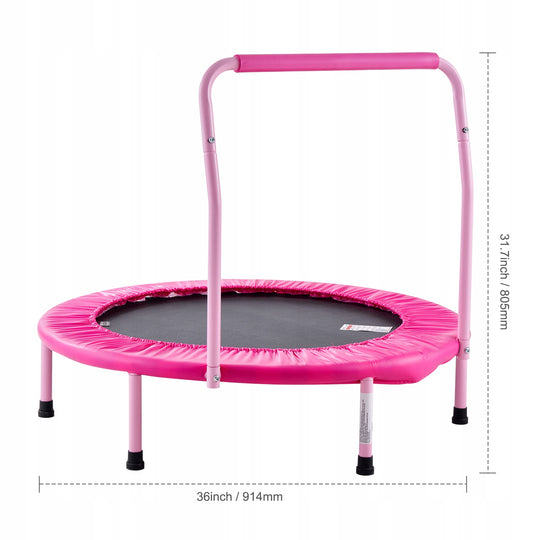 TRAMPOLINA DZIECIĘCA VEVOR 91 44 CM SKŁADANA MOCNA NAJLEPSZA DO DOMU