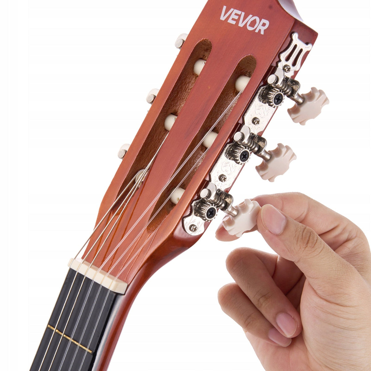 VEVOR GITARA KONCERTOWA 960 MM DREWNIANY ZESTAW STARTOWY NAJLEPSZY DLA