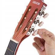 VEVOR GITARA KONCERTOWA 960 MM DREWNIANY ZESTAW STARTOWY NAJLEPSZY DLA
