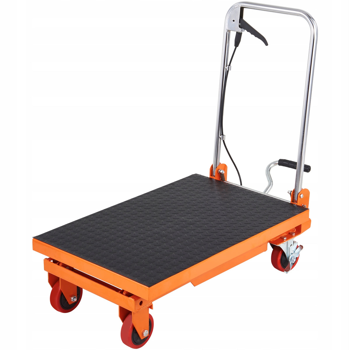 PODNOŚNIK NOŻYCOWY HYDRAULICZNY VEVOR 150 KG MOCNY WÓZEK PODNOŚNIKOWY
