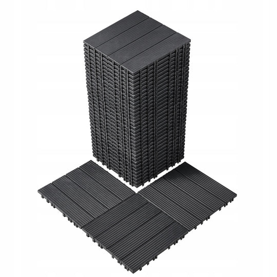 PŁYTKI TARASOWE VEVOR 36 ELEMENTÓW 30X30 CM WODOODPORNE ANTYPOSLIZGOWE