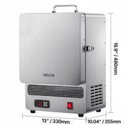 VEVOR MOCNY PIEC ELEKTRYCZNY DO TOPIENIA 1500W 1200 PROFESJONALNY STOŁOWY
