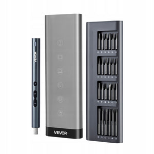VEVOR ELEKTRYCZNY PRECYZYJNY ŚRUBOKRĘT 48 MAGNETYCZNYCH KOŃCÓWEK LED TYPE-C