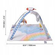 MATA DO ZABAWY VEVOR 89X89X48 CM Z 6 INTERAKTYWNYMI ZABAWKAMI PREMIUM