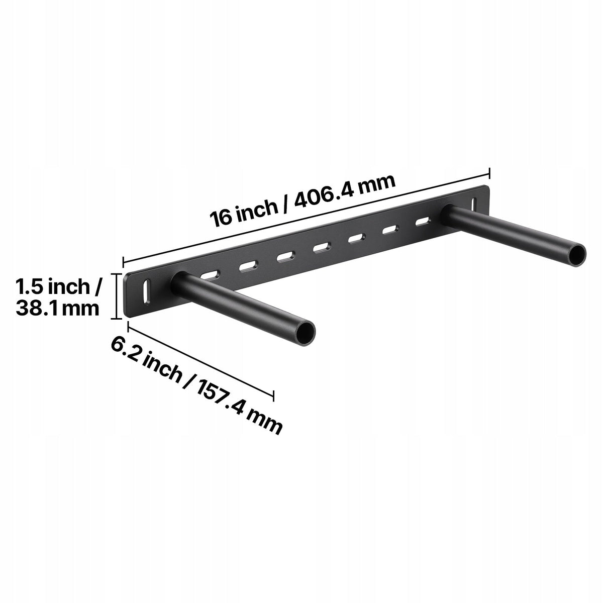 WSPORNIKI PÓŁEK VEVOR 2 SZTUKI MOCNE UKRYTE NOŚNOŚĆ 68 KG 406X157 MM