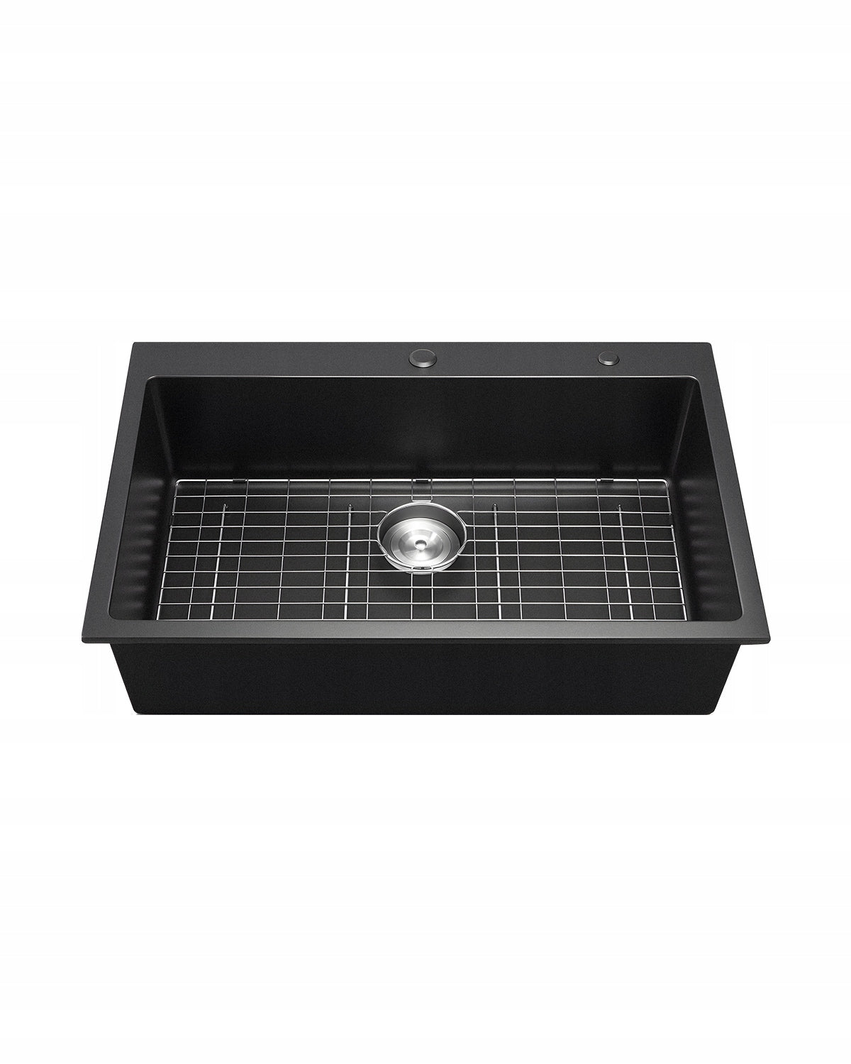 ZLEW KUCHENNY GRANITOWY VEVOR 838X559X222 MM CZARNY NATYNKOWY PREMIUM