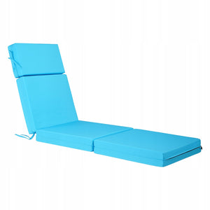 PODUSZKI NA LEŻAKI VEVOR 1830X533X98 MM ZESTAW 2 SZTUK WODOODPORNE MOCNE