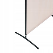 VEVOR ŚCIANA DZIAŁOWA 3-PANELOWA SKŁADANA MOCNA RAMA BEŻOWA 260X184X52CM