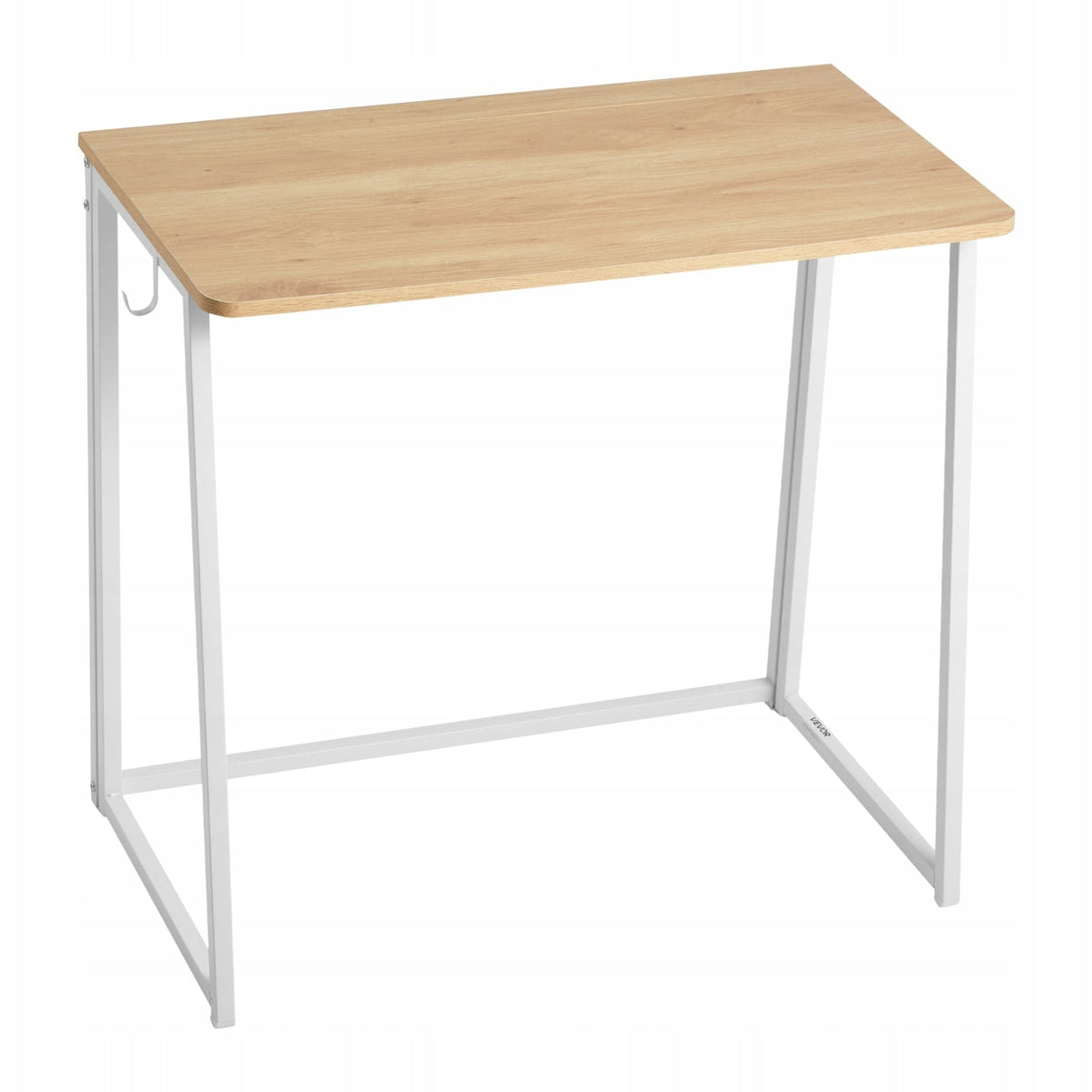 VEVOR MAŁE BIURKO SKŁADANE 80X48 CM BLAT DREWNIANY STABILNE SKŁADANE BIURKO