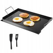 VEVOR PATELNIA GRILLOWA PROSTOKĄTNA ZE STALI WĘGLOWEJ 606X360MM MOCNA
