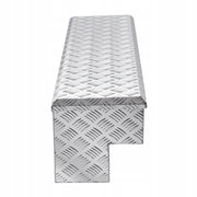 SOLIDNA SKRZYNIA NARZĘDZIOWA VEVOR ALUMINIOWA 101L ZAMEK G-STYLE SREBRNA