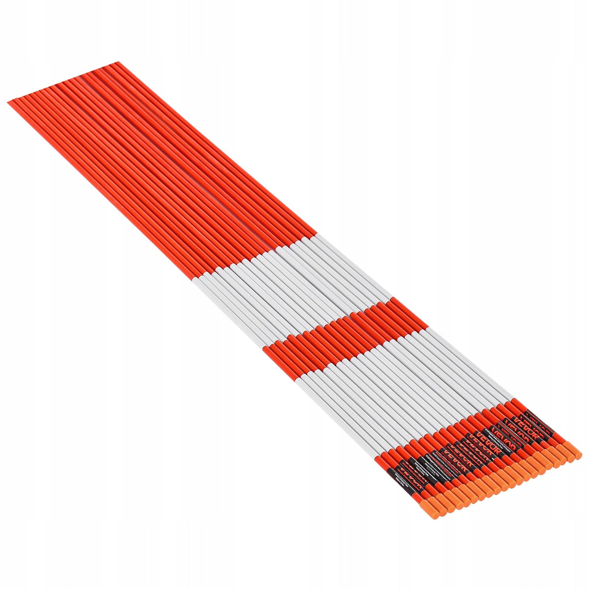 SŁUPKI ŚNIEŻNE VEVOR 200 SZT 122 CM ŚREDNICA 6 35 MM ODBLASKOWE MOCNE