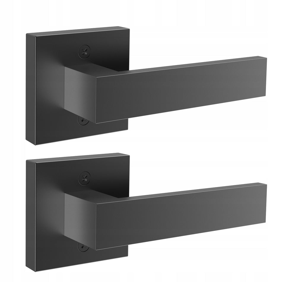VEVOR ATRAPA KLAMKI DO DRZWI 145X145 MM 2-CZĘŚCIOWE UCHWYTY ZE STOPU CYNKU