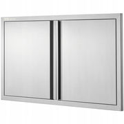 PROFESJONALNE DRZWI DOSTĘPOWE DO GRILLA VEVOR 914X534 MM STAL NIERDZEWNA