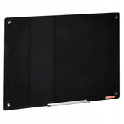 VEVOR MAGNETYCZNA SZKLANA TABLICA SUCHOŚCIERALNA 90X60CM BEZRAMOWA MOCNA