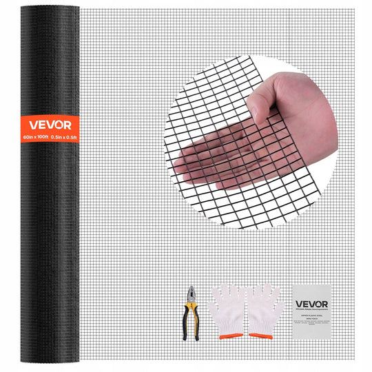 OGRODZENIE OGRODOWE VEVOR 152 CM X 30 48 M SIATKA DRUCIANA OCYNKOWANA PVC