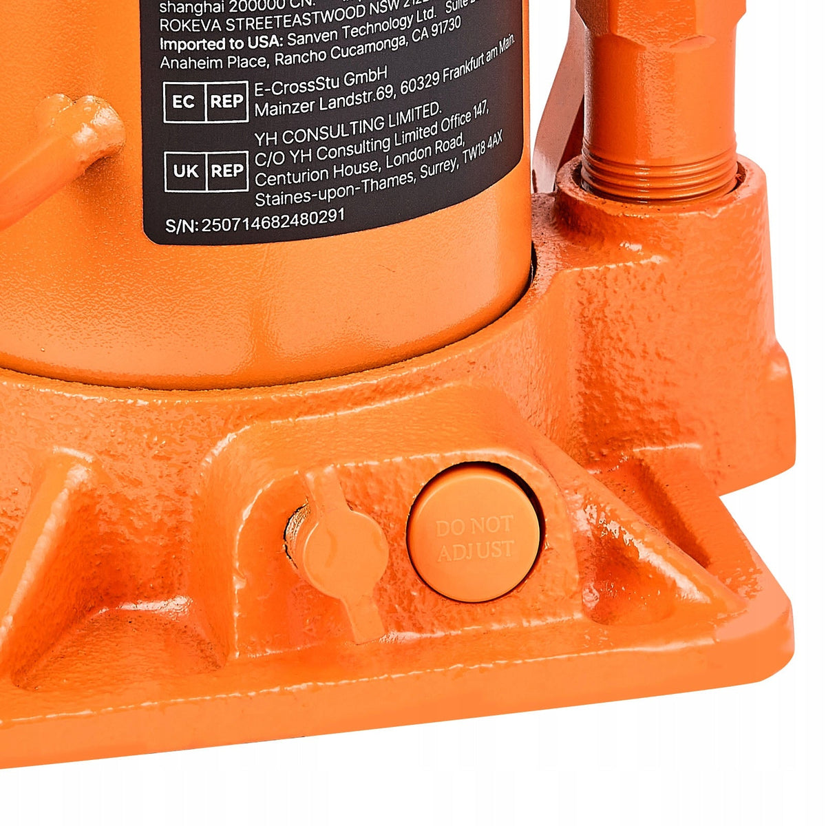 PODNOŚNIK HYDRAULICZNY VEVOR 12 T MOCNY ZAKRES PODNOSZENIA 205-400 MM